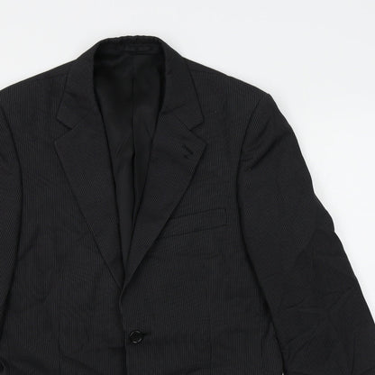 Mens UK Size 36 savoy taylors guild Regular Black Suit Jacket