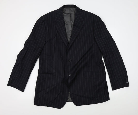 Mens UK Size  M&S Regular Black Suit Jacket