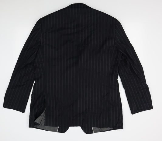 Mens UK Size  M&S Regular Black Suit Jacket