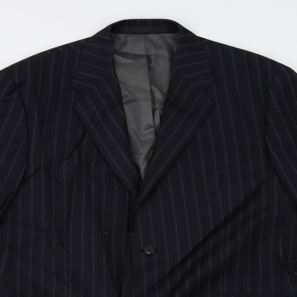 Mens UK Size  M&S Regular Black Suit Jacket