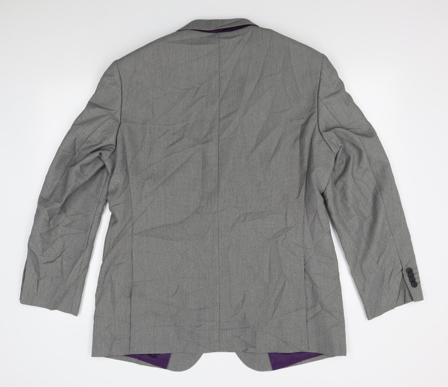 Mens UK Size 44 Matalan Regular Grey Suit Jacket