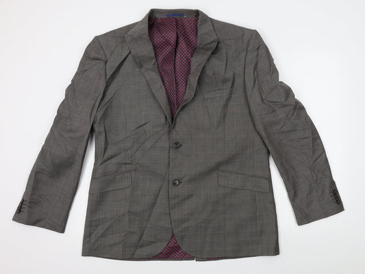 Mens UK Size  Taylor & Wright Regular Grey Suit Jacket