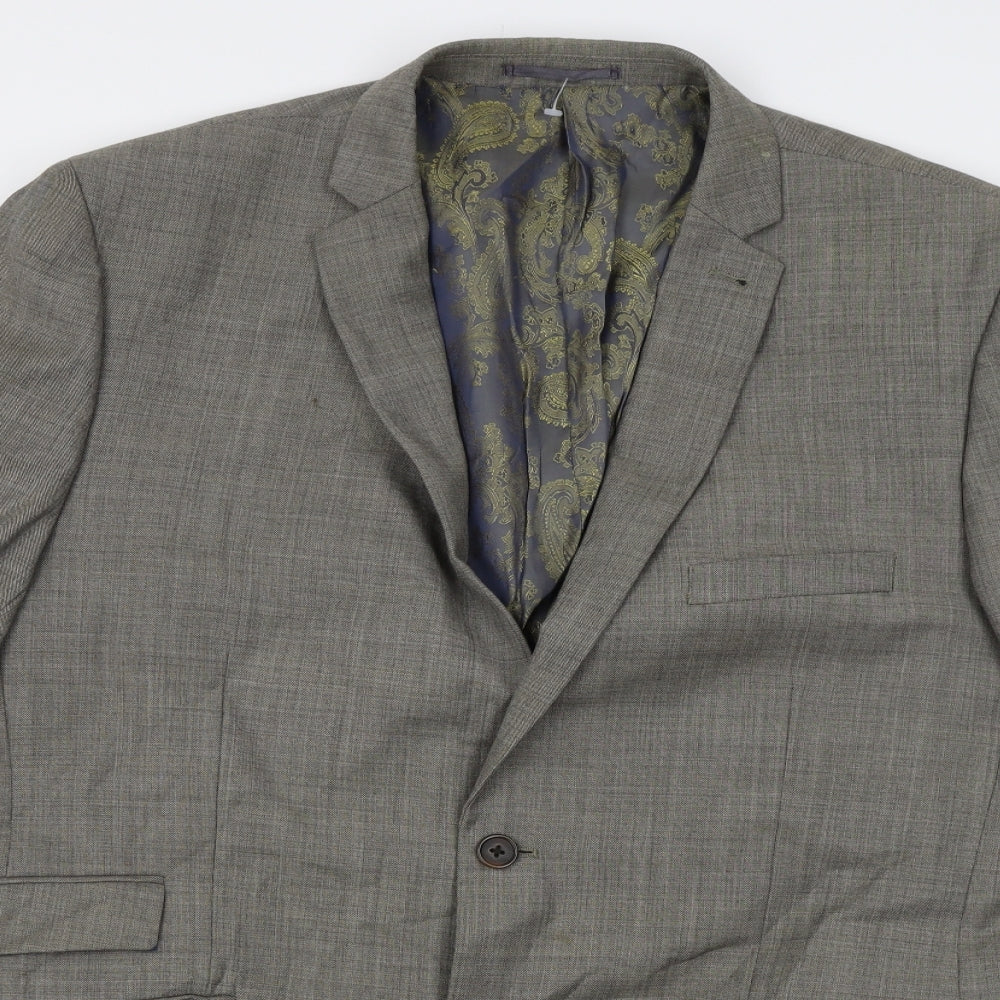 Mens UK Size  Taylor & Wright Regular Grey Suit Jacket