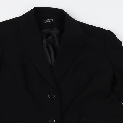 Debenhams Womens Black   Jacket Blazer Size 12