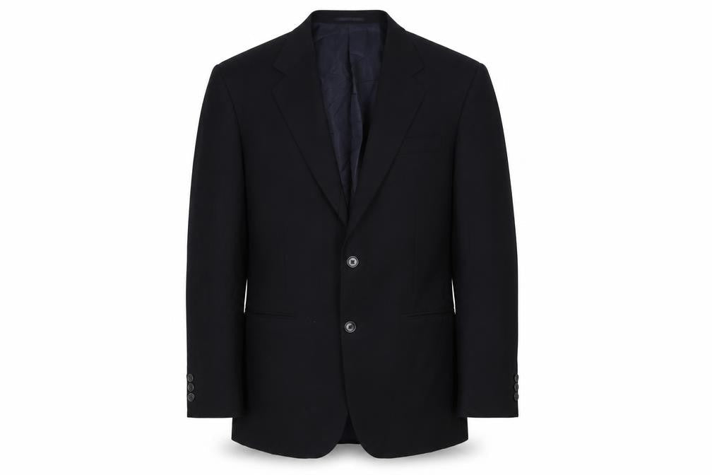 Mens UK Size  Preworn Regular Black Suit Jacket