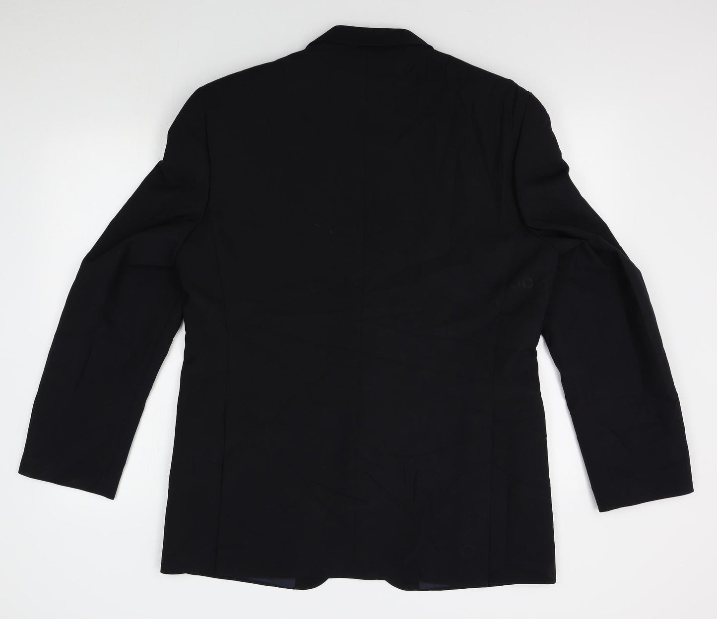 Mens UK Size  Preworn Regular Black Suit Jacket