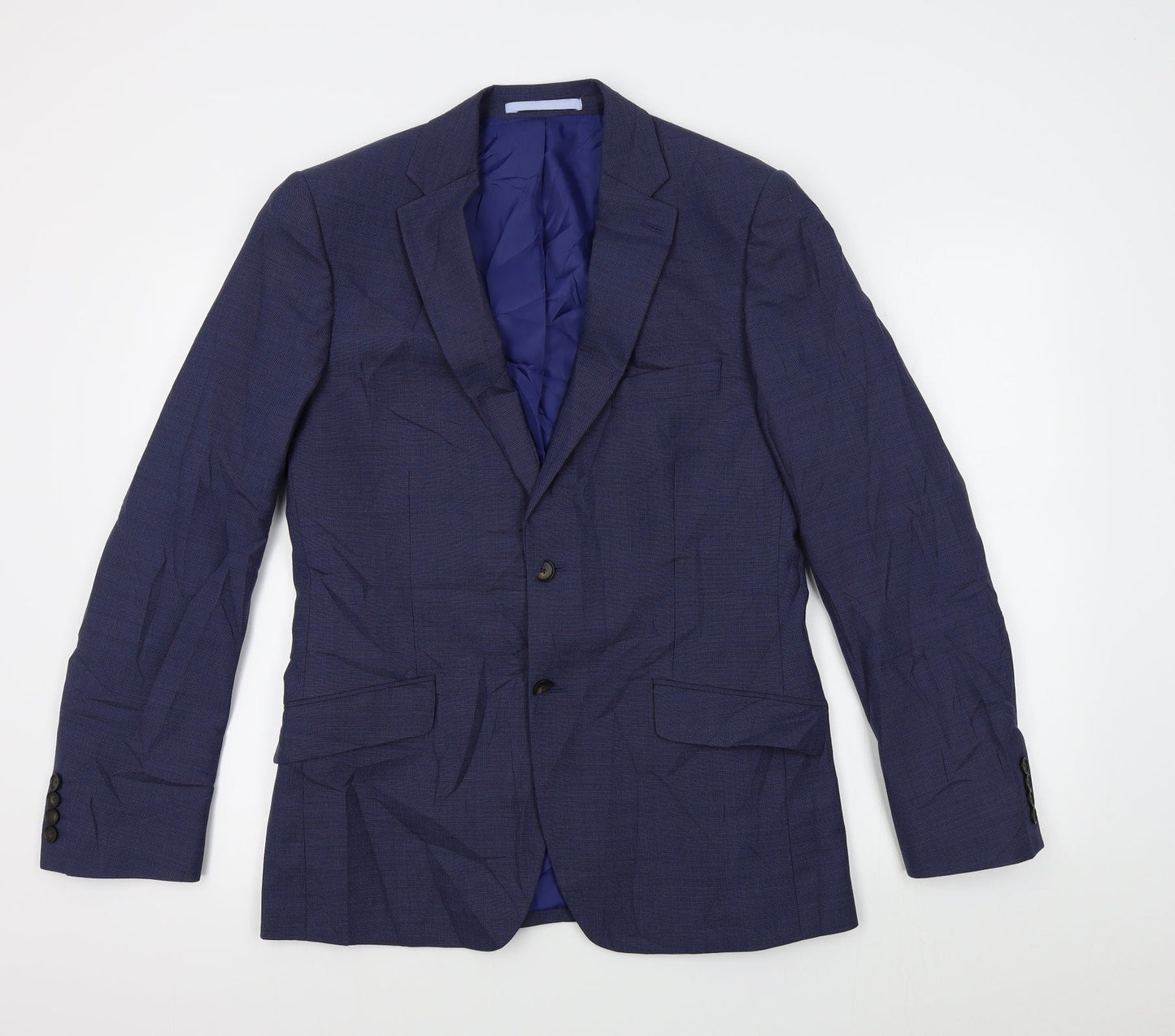 Mens UK Size  M&S Regular Blue Suit Jacket