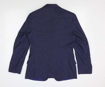 Mens UK Size  M&S Regular Blue Suit Jacket
