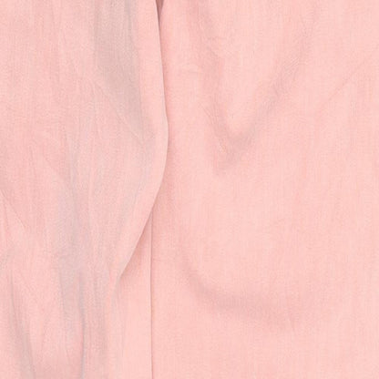 Womens UK Size 10 Preworn Regular Fit Straight Pink Jeans