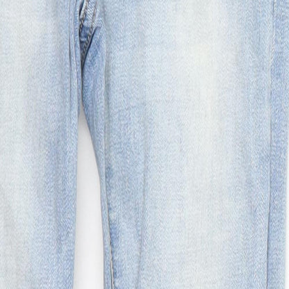 Rare London Womens Blue  Denim Skinny Jeans Size 24 in L25 in - Netting