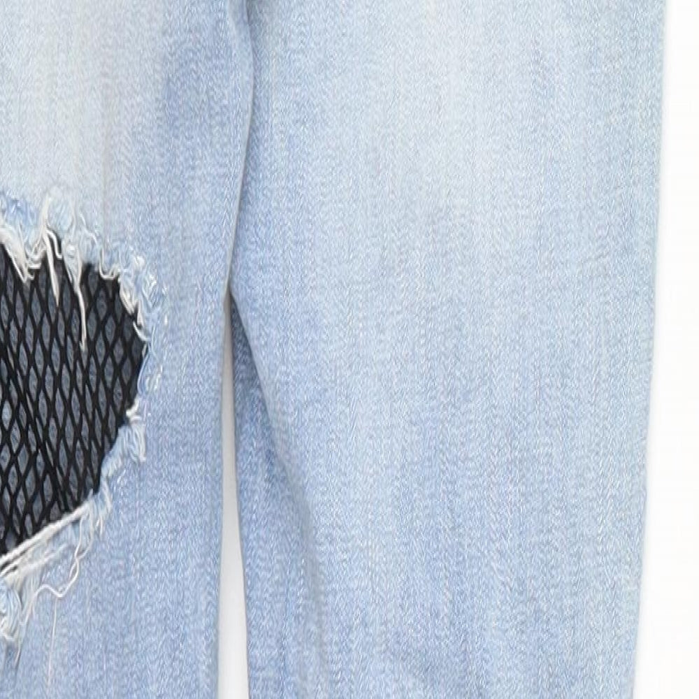 Rare London Womens Blue  Denim Skinny Jeans Size 24 in L25 in - Netting