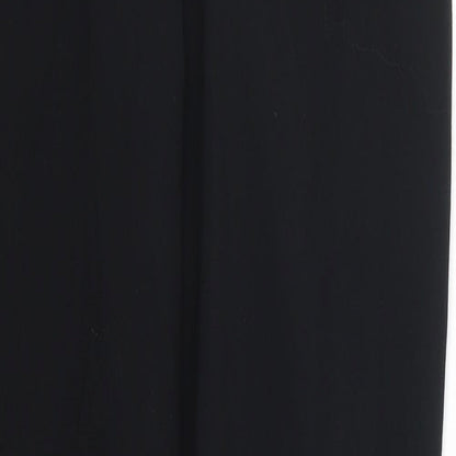 Womens UK Size 8 Marks and Spencer Regular Fit  Black Trousers