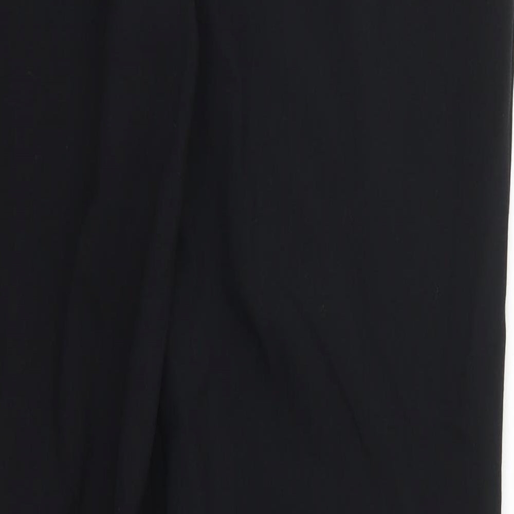 Womens UK Size 8 Marks and Spencer Regular Fit  Black Trousers