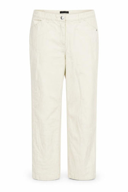 Bonprix Womens Beige Chino Trousers Size 32 in L28 in