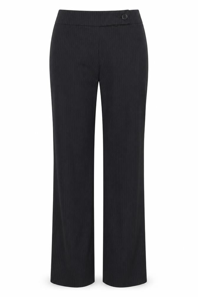 Womens UK Size 12 George Regular Fit  Black Trousers