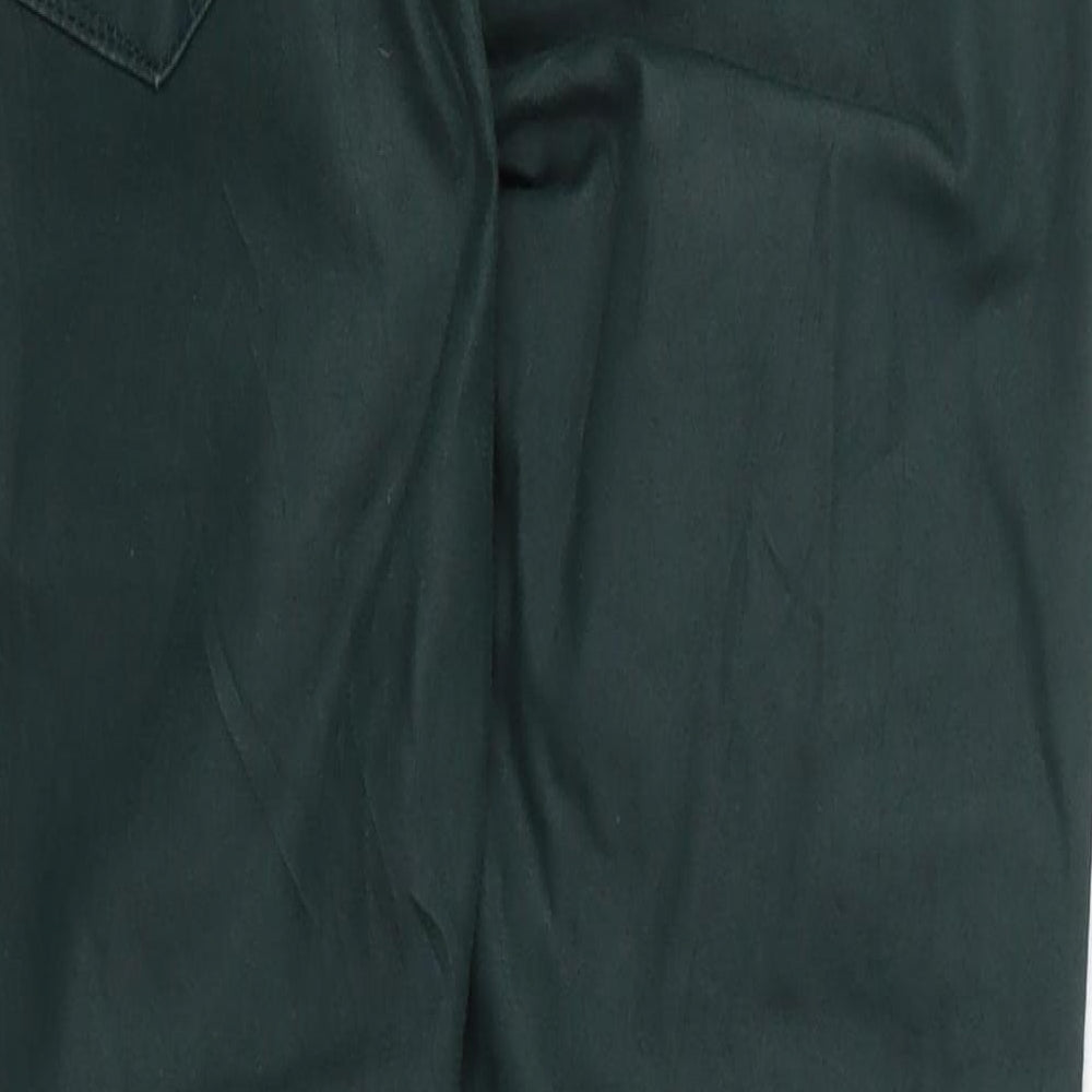 MORE & MORE Womens Green  Denim Skinny Jeans Size 12 L30 in