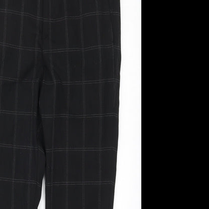 Womens UK Size 32 in H&M Regular Fit  Black Trousers