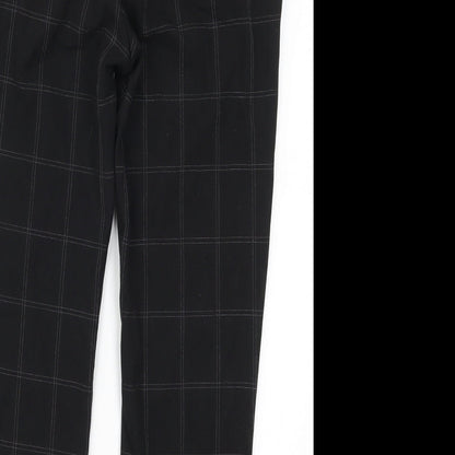 Womens UK Size 32 in H&M Regular Fit  Black Trousers