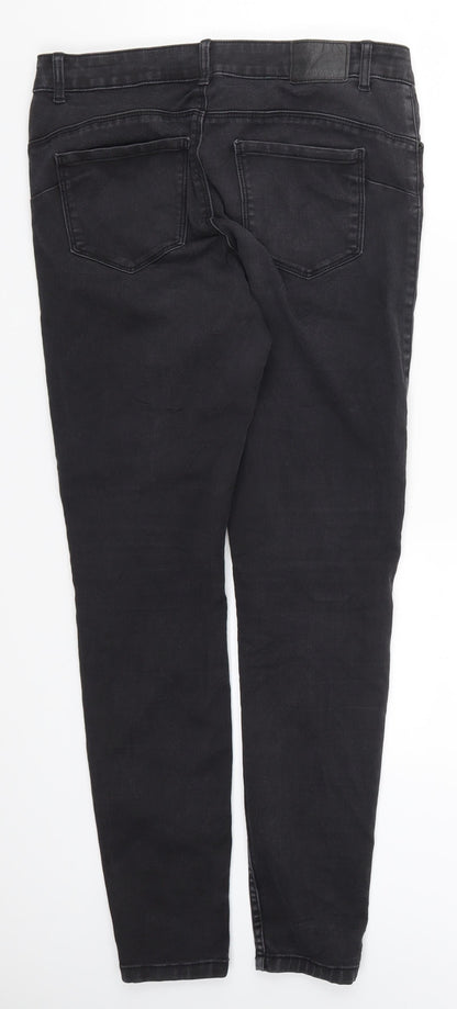 Womens UK Size 32 in VERO MODA Regular Fit Skinny Grey Jeans