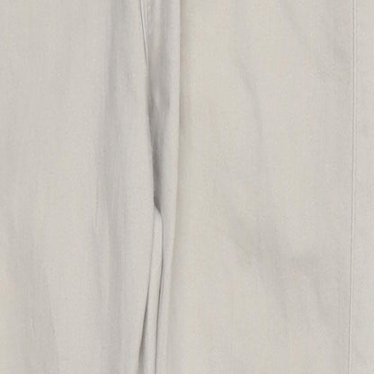 Missguided Womens Grey  Denim Skinny Jeans Size 14 L28 in