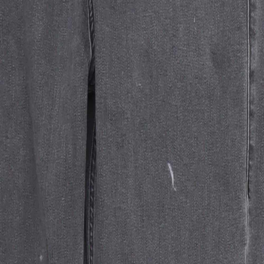 Topshop Womens Grey  Denim Skinny Jeans Size 30 in L26 in