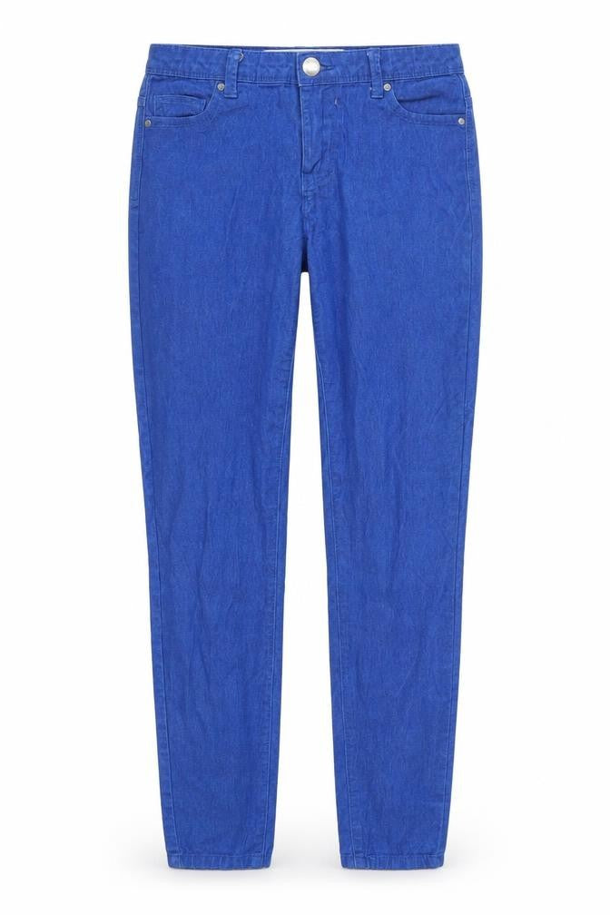 Womens UK Size 8 Denim Co Regular Fit Skinny Blue Jeans