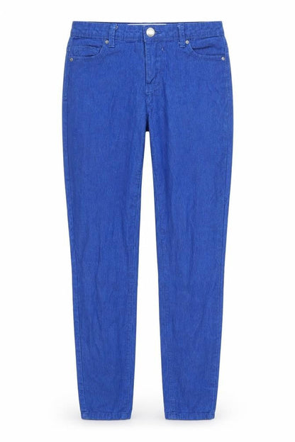 Womens UK Size 8 Denim Co Regular Fit Skinny Blue Jeans