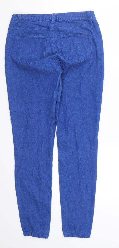 Denim Co Womens Blue  Denim Skinny Jeans Size 8 L28 in