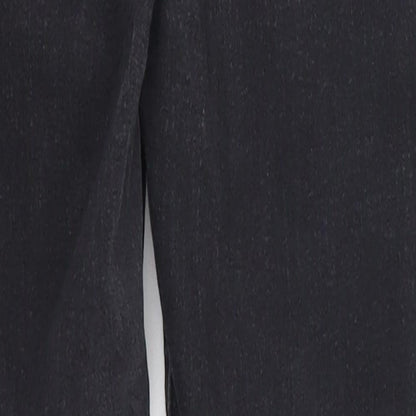 Topshop Womens Black  Denim Skinny Jeans Size 28 in L27 in