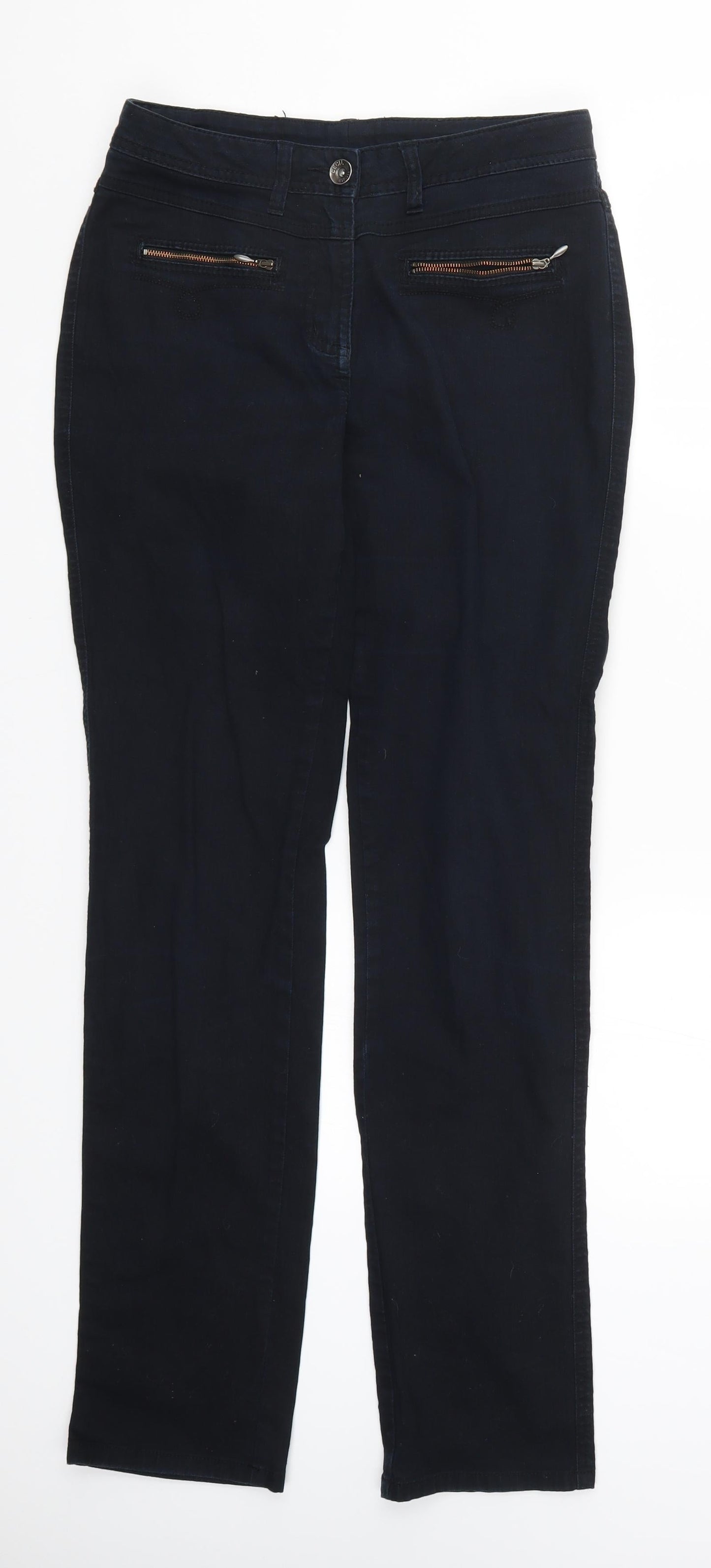 Womens UK Size 30 in Preworn Regular Fit Skinny Blue Jeans