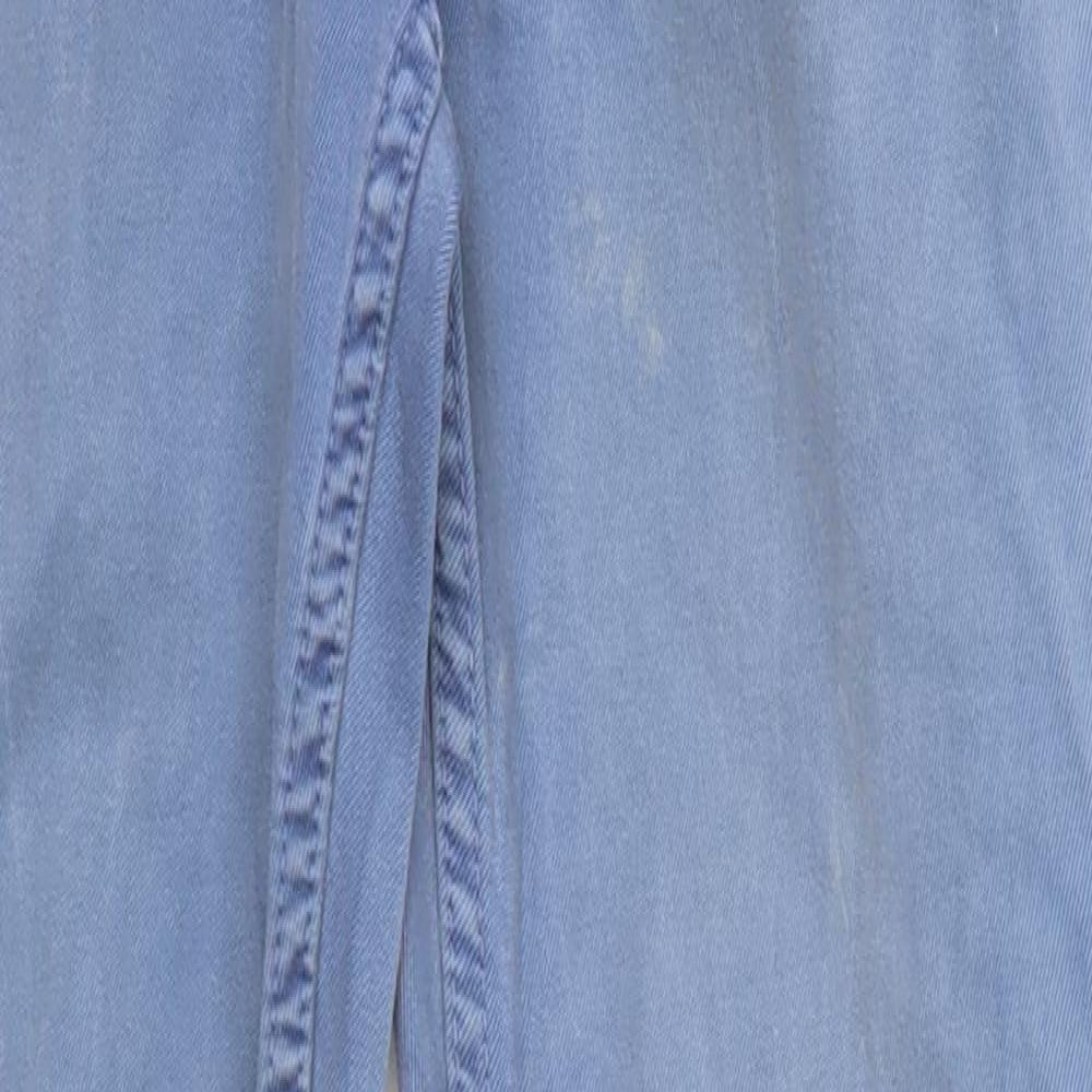 Topshop Womens Blue  Denim Skinny Jeans Size 28 in L28 in