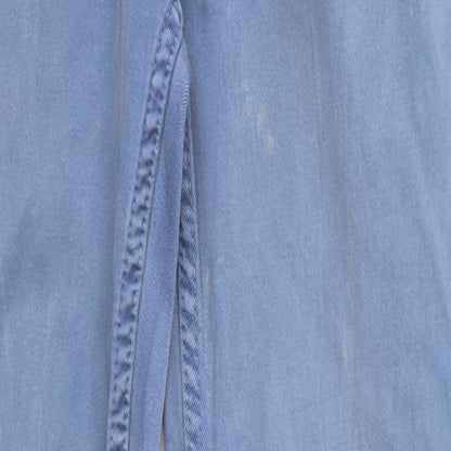 Topshop Womens Blue  Denim Skinny Jeans Size 28 in L28 in