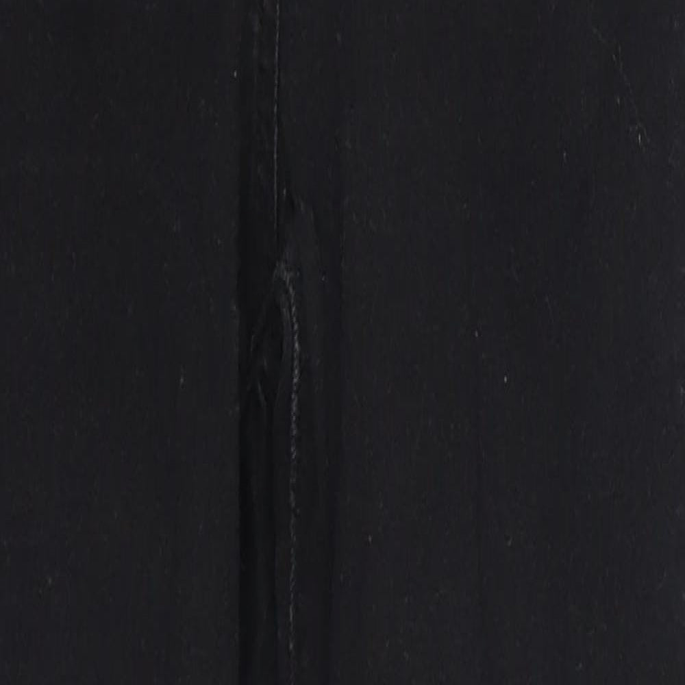 COLLUSION Womens Black  Denim Skinny Jeans Size 25 in L25 in