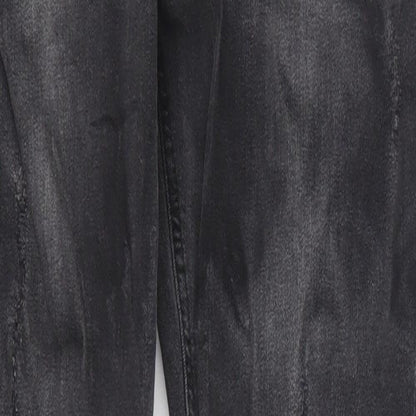 Denim Co Womens Grey  Denim Skinny Jeans Size 10 L29 in