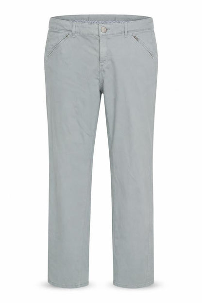 Womens UK Size 35 in Preworn Regular Fit Chino Grey Trousers