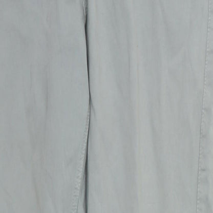 Womens UK Size 35 in Preworn Regular Fit Chino Grey Trousers