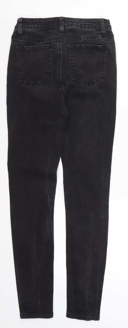 Denim Co Womens Black  Denim Skinny Jeans Size 10 L27 in