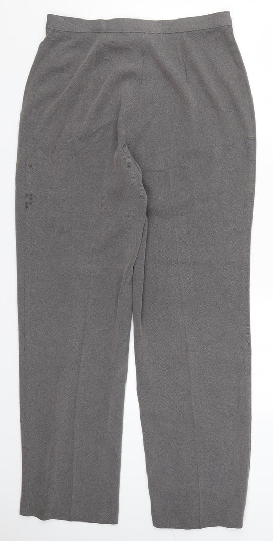 Womens UK Size 30 in Marks and Spencer Regular Fit  Grey Trousers
