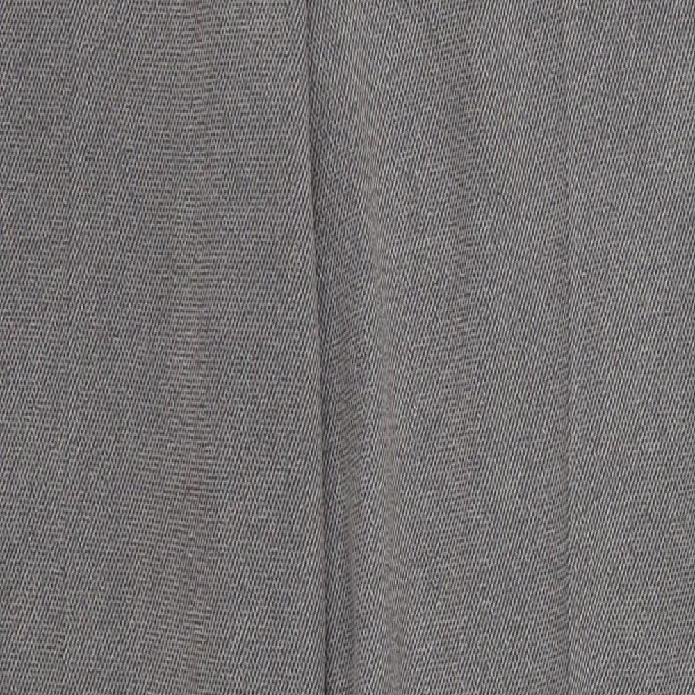 Womens UK Size 30 in Marks and Spencer Regular Fit  Grey Trousers