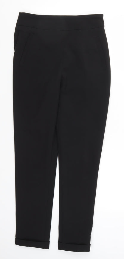 Paza Italia Womens Black   Trousers  Size 28 in L27 in