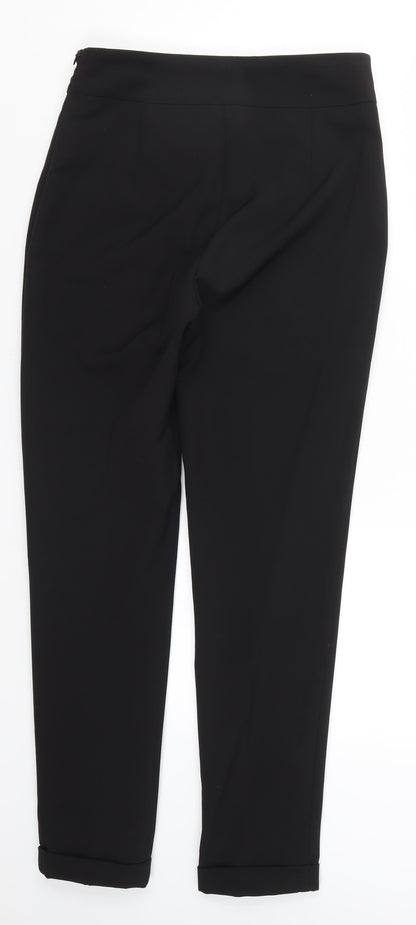Paza Italia Womens Black   Trousers  Size 28 in L27 in