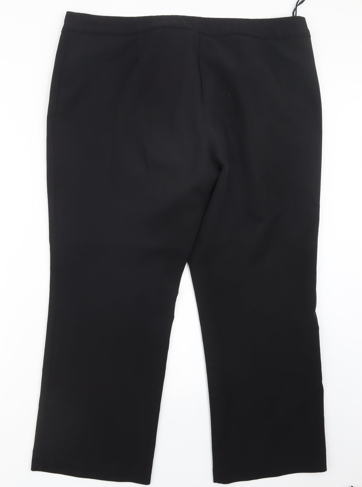 Womens UK Size 40 in F&F Regular Fit  Black Trousers