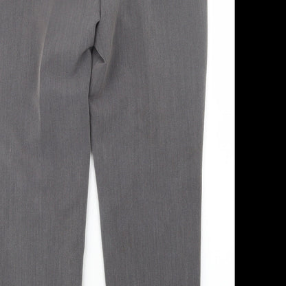 Classic Womens Grey   Trousers  Size 14 L27.5 in