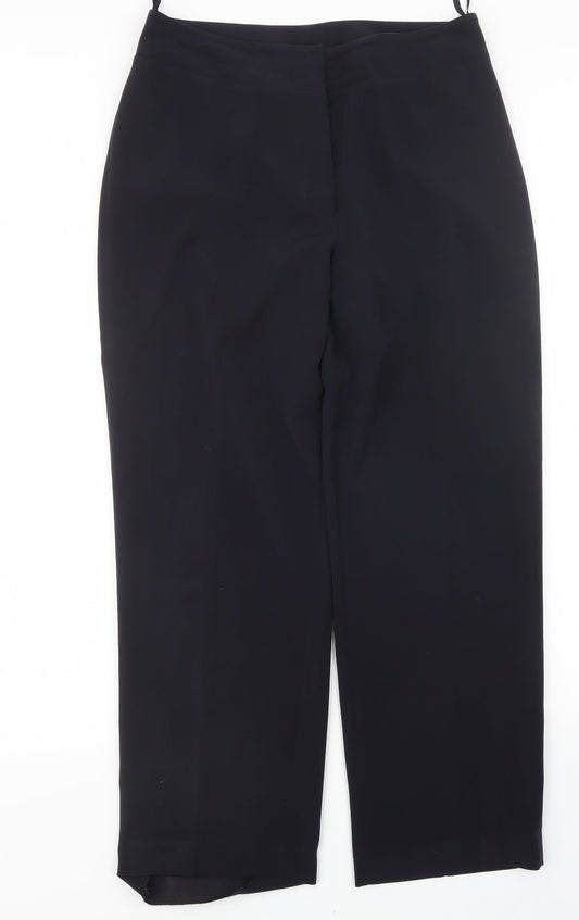 Per Una Womens Blue   Trousers  Size 14 L27 in