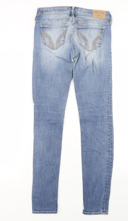 Hollister Womens Blue  Denim Straight Jeans Size 27 in L29 in