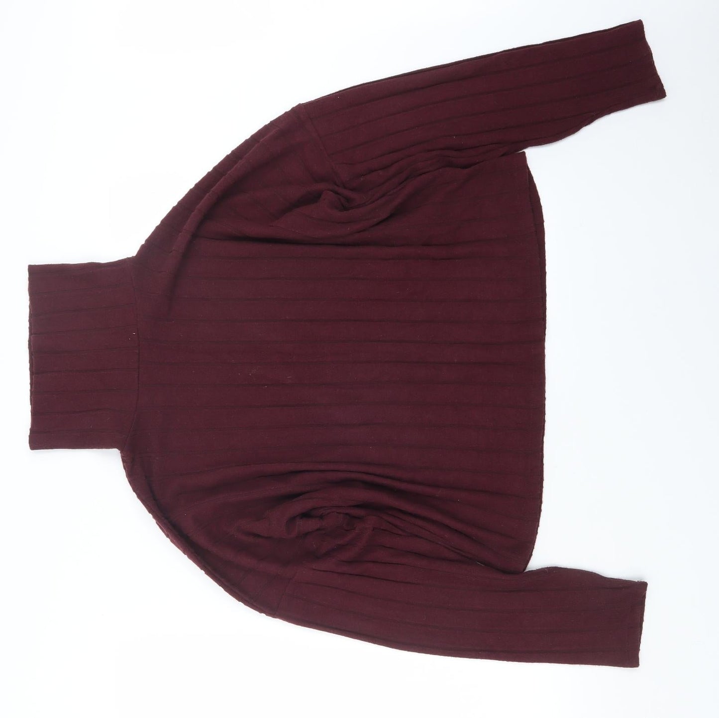 Womens UK Size L New Look Red Pullover Jumper
