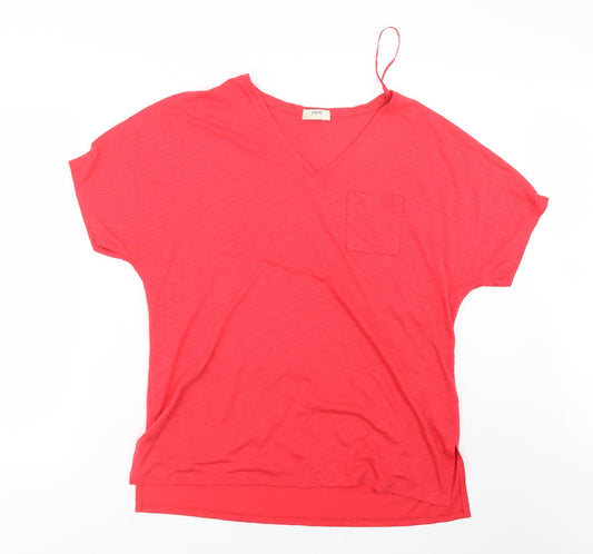 Papaya Womens Pink   Basic T-Shirt Size L