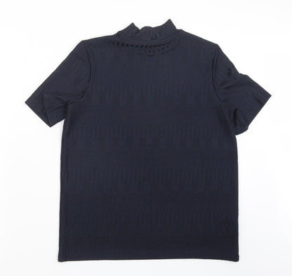 Womens UK Size 16 NEXT Blue Basic T-Shirt