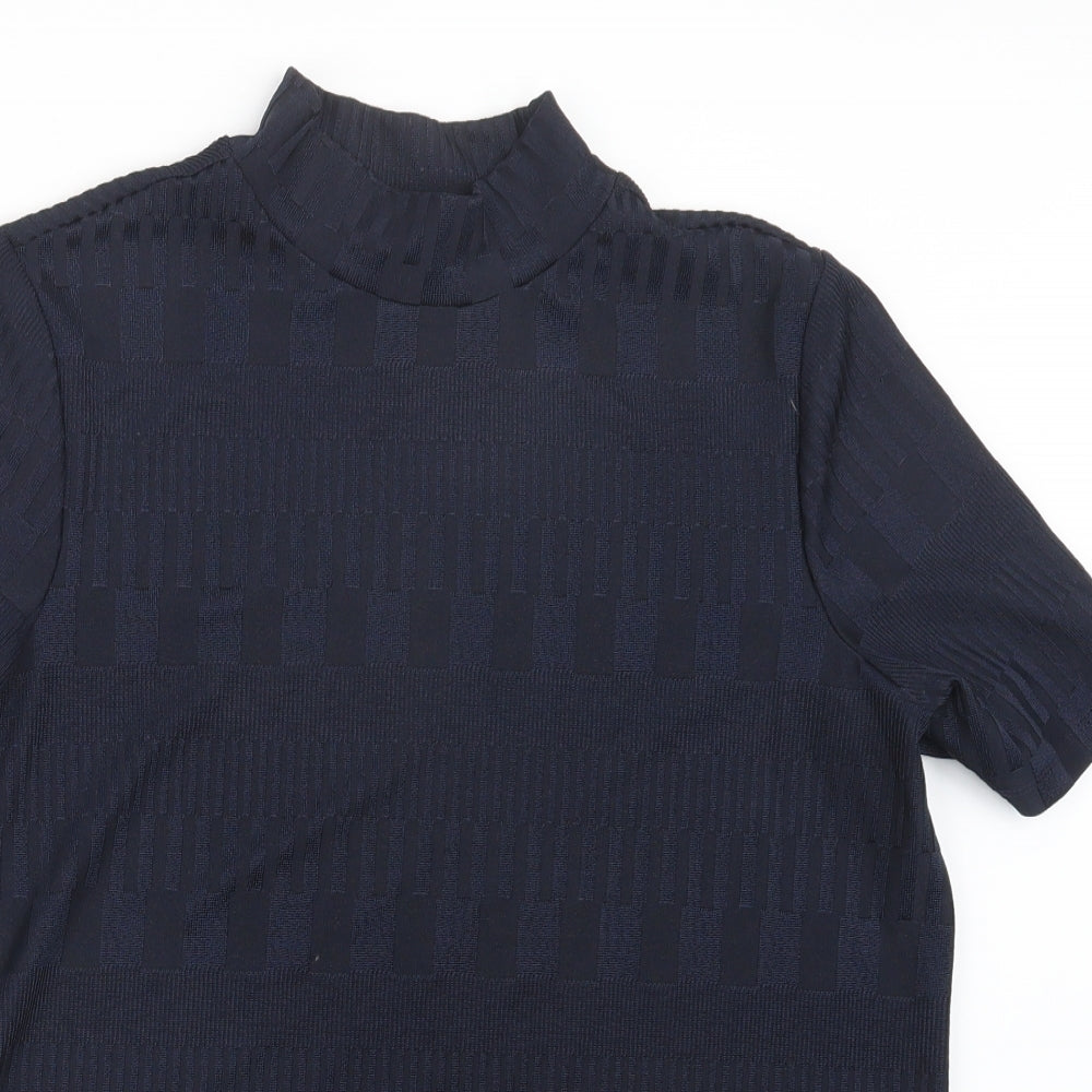 Womens UK Size 16 NEXT Blue Basic T-Shirt