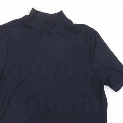 Womens UK Size 16 NEXT Blue Basic T-Shirt